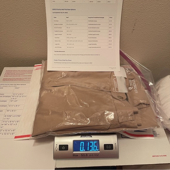 Charter club khaki midi skirt. Size 12 cotton side pockets belt loops zipper - Picture 12 of 12